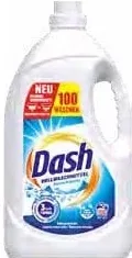 DASH detergent lichid, diverse sortimente, 4,5 L / 100 spălări, preț/bucată