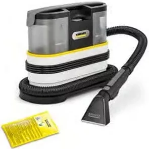 KÄRCHER SE 2 Aspirator; curățare umedă; 450 W; rezervor apă curată 1,5 L, apă murdară 0,8 L; cablu 4,5 m; furtun 1,8 m; 38,5 × 21,5 × 31 cm; preț/bucată