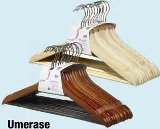 ARO Umerașe; lemn; diverse culori; 12 bucăți/set; 43 × 21 × 1,2 cm; preț/set începând cu