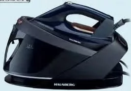 HAUSBERG HB7925N Stație de călcat; autocurățare, antipicurare, anticalcar; cablu rotativ 360°; oprire automată după 8 min vertical/30 sec orizontal; abur 7 bar (turbo steam); 220–240 V, 50/60 Hz, 3000 W; preț/bucată