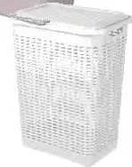 ECONOVA Coș pentru rufe; plastic; diverse culori; 37 × 26 cm, 30 L; preț/bucată