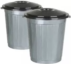 Coș pentru gunoi; plastic; 49 L; preț/bucată