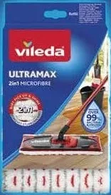 VILEDA Ultramax Rezervă teu; 2 în 1 microfibră; preț/bucată