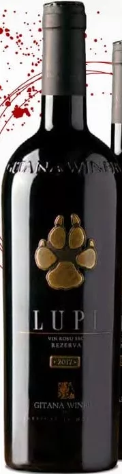 GITANA WINERY Lupi, vin roșu sec, 0,75 L, preț/sticlă