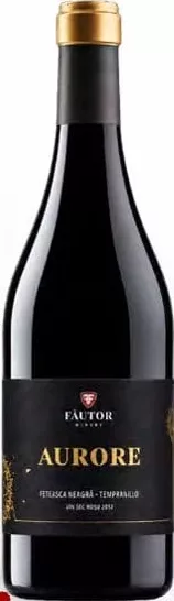 FAUTOR AURORE Tempranillo & Fetească neagră, vin sec roșu, 0,75 L, preț/sticlă