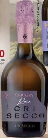 CRICOVA Crisecco, vin spumant roz extra-sec