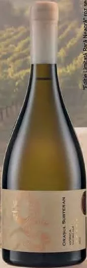 CRICOVA Orașul Subteran Viorica, vin alb sec