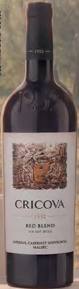 CRICOVA 1952 Red Blend, vin roșu sec, Saperavi / Cabernet Sauvignon / Malbec
