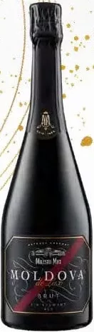 MILEȘTII MICI Moldova, vin spumant alb brut, 0,75 L, preț/sticlă la cumpărarea a 1–5 sticle