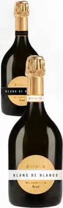 RADACINI Blanc de Blancs / Blanc de Noir, vin spumant alb brut / Long Charmat, 0,75 L, preț/sticlă la cumpărarea a minimum 2 sticle