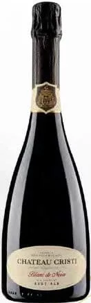 CHATEAU CRISTI Blancs de Noirs, vin spumant alb brut, 0,75 L, preț/sticlă la cumpărarea unei sticle