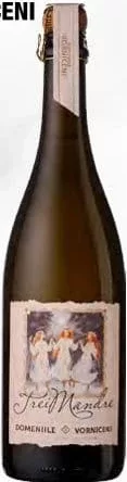 DOMENIILE VORNICENI Trei Mândre, vin spumant alb brut, 0,75 L, preț/sticlă