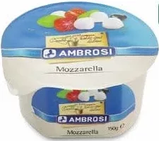 AMBROSI Mozzarella biluțe, 150 g, preț/bucată, la cumpărarea a 1–3 bucăți