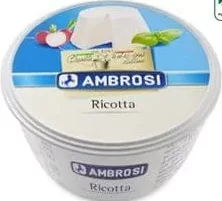 AMBROSI Ricotta, 250 g, preț/bucată, la cumpărarea a minimum 4 bucăți