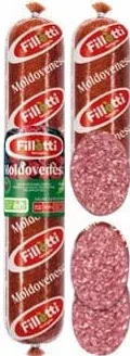 FILETTI Salam Moldovenesc, fiert-afumat, vid/vrac, preț/kg