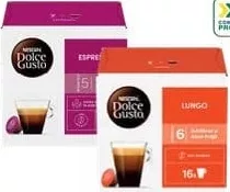 NESCAFE Dolce Gusto Cafea capsule, diverse sortimente, 16 capsule, preț/cutie, la cumpărarea a 1 bucată