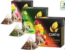CURTIS Ceai plicuri, diverse sortimente, 20 bucăți/înfoliere, preț/înfoliere, la cumpărarea a minimum 2 bucăți