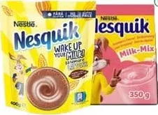 NESQUIK Băutură căpșună / cacao / vanilie, 350/400 g, preț/înfoliere, la cumpărarea a minimum 2 bucăți