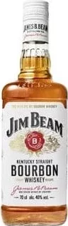 JIM BEAM Whisky Kentucky Straight Bourbon, 0,7 L, preț/sticlă