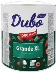 DIVO Grande XL Prosop de bucătărie, 2 straturi, 110 m, 500 foi, preț/înfoliere
