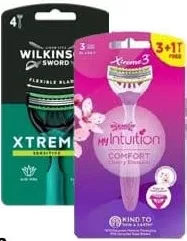 WILKINSON Xtreme 3 Aparat de ras, femei / bărbați, 4 bucăți/set, preț/set