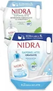 NIDRA Rezervă săpun lichid, diverse sortimente, 1 L, preț/bucată
