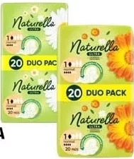 NATURELLA Ultra Absorbante, 20 bucăți/înfoliere, preț/înfoliere