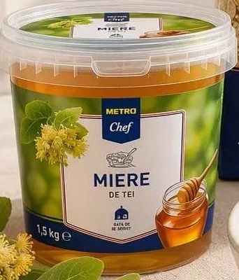 METRO Chef Miere de tei, 1,5 kg, preț/bucată, DE LA 2 BUCĂȚI