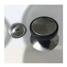 Mâner pentru capace de oală (negru + inox)