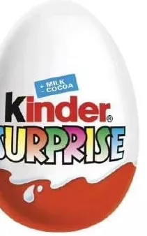 Ou de ciocolată Kinder Surprise, 20 g