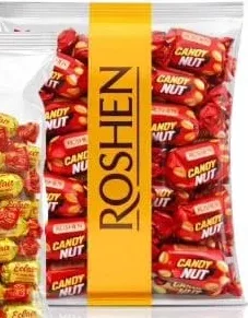 Bomboane Roshen în sortiment: Eclair, Candy Nut, 200 g
