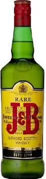 Whisky J&B Rare, blended Scotch whisky, 700 ml