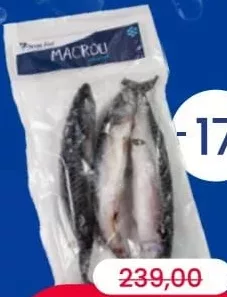 OCEAN FISH Macrou cu cap congelat, ambalat, 1 kg