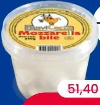 BRAVILACTA Brânză moale Mozzarella bile, 250 grame