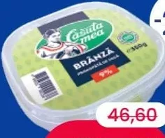 CĂSUȚA MEA Brânză de vaci, 9% grăsimi, 350 grame