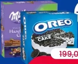 ALMONDY Tortă congelată, sortiment variat (Milka / Oreo), 400 grame