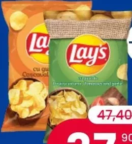LAY'S Chips, sortiment variat, 105–125 grame