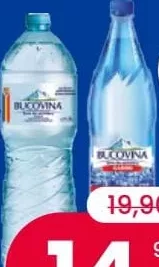 BUCOVINA Apă, sortiment variat, PET 1,5 litri
