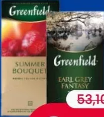 GREENFIELD Ceai, sortiment variat (Summer Bouquet/Earl Grey Fantasy), 25 pachețele
