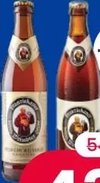 FRANZISKANER Bere blondă/brună, sticlă 0,5 litri