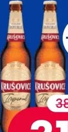 KRUSOVICE Bere blondă, sticlă 0,5 litri
