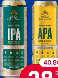 VOLFAS ENGELMAN Bere IPA/APA, C/M 0,568 litri