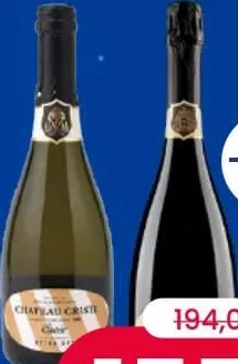 CHATEAU CRISTI Vin spumant alb, sortiment variat, ST 0,75 litri