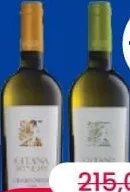 GITANA WINERY Vin alb sec Riesling/Chardonnay, ST 0,75 litri