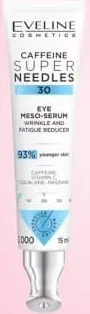 Eveline Cosmetics Super Needles Caffeine 30, serum pentru zona ochilor, 15 ml