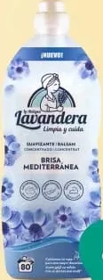 La Lavandera Brisa Mediterránea, balsam de rufe, 1.76 L, 80 spălări