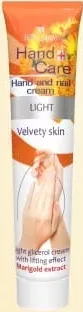 Cremă pentru mâini și unghii BJ, Hand Care Light Velvety Skin / Hand Cream Age Correct, 125 ml