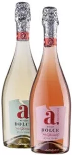 Vin spumant APRIORI Moscato Dolce 7% / Rosato Dolce 7%, 0,75 L, 1 sticlă