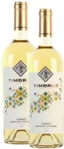 Vin alb sec TIMBRUS Viorica & Muscat Ottonel, 0,75 L, 1 sticlă