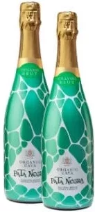 CAVA Pata Negra Organic Brut, vin spumant, 0,75 L, 1 sticlă